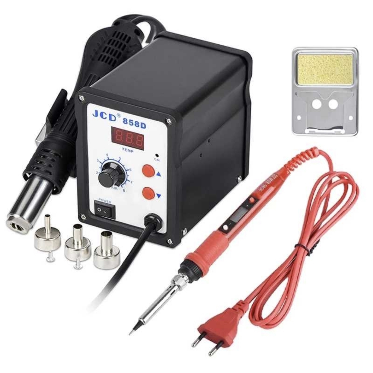 Heat Gun Small - JCD 858D Heteluchtpistool 750W BGA Rework