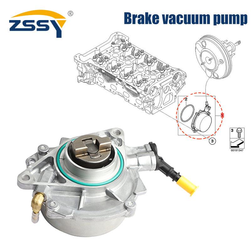 Vacuum Chamber Small - Nieuwe Rem Vacuümpomp 11667556919 456578 Voor
