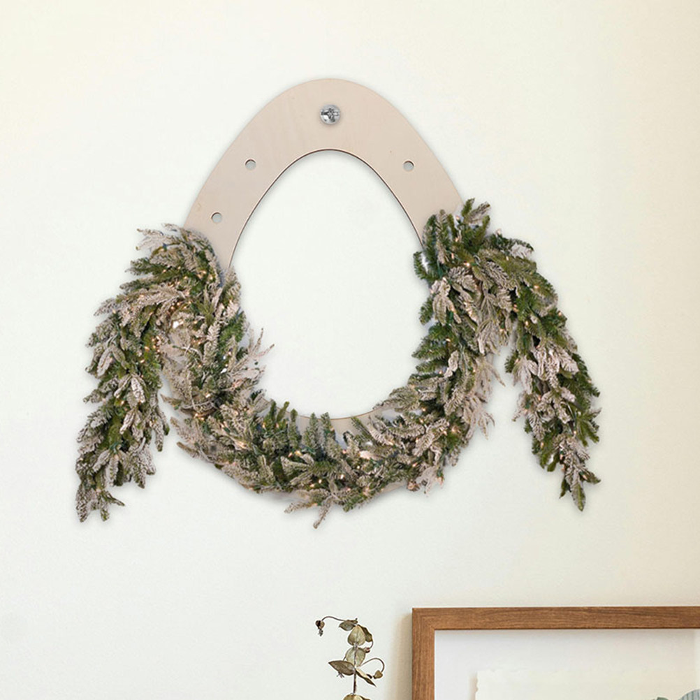 DIY paaskrans, eivormige houte - Wood Ring Blank recensie en prijs